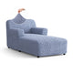 Chaise Lounge Slipcover, Comfort Collection – Blue, front view | Blue