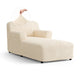 Chaise Lounge Slipcover, Comfort Collection – Cream, front view | Cream