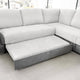 Chaise Small Cushion Cover, Comfy Seat Collection – Crisp White, product view | Crisp White