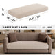 Sofa Cushion Cover (Deep), Comfy Seat Collection – Macadamia, size guide | Macadamia