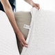 Deep Large Cushion Cover, Comfy Seat Collection – Crisp White, installation view 1 | Crisp White