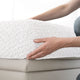 Deep Large Cushion Cover, Comfy Seat Collection – Crisp White, installation view 2 | Crisp White