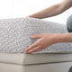 Deep Large Cushion Cover, Comfy Seat Collection – Light Grey, installation view 2 | Light Grey
