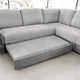 Deep Large Cushion Cover, Comfy Seat Collection – Light Grey, product view | Light Grey