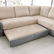 Deep Large Cushion Cover, Comfy Seat Collection – Macadamia, product view | Macadamia
