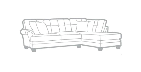 Cordelle blue deals sectional