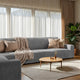 Corner Sofa Slipcover, Comfort Collection – Ash, interior view 1 | Ash