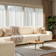 Corner Sofa Slipcover, Comfort Collection – Cream, interior view 1 | Cream