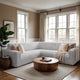 Corner Sofa Slipcover, Comfort Collection – Light Grey, interior view 3 | Light Grey