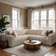 Corner Sofa Slipcover, Comfort Collection – Macadamia, interior view 3 | Macadamia