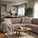 Corner Sofa Slipcover, Comfort Collection – Soft Taupe, interior view 2 | Soft Taupe