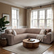 Corner Sofa Slipcover, Comfort Collection – Soft Taupe, interior view 3 | Soft Taupe