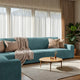 Corner Sofa Slipcover, Comfort Collection – Teal, interior view 1 | Teal