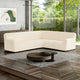 Corner Sofa Slipcover, Embrace Collection – Cream, interior view 1 | Cream
