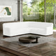 Corner Sofa Slipcover, Embrace Collection – Crisp White, interior view 1 | Crisp White