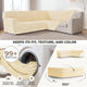 Corner Sofa Slipcover, Comfort Collection – Cream, color swatch | Cream
