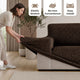 L-Shaped Sofa Slipcover (Left Chaise), Comfort Collection – Dark Brown, color swatch | Dark Brown