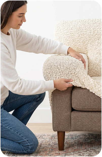 IKEA Kivik Loveseat with Chaise Lounge Slipcovers - Buy in USA IKEA Kivik Loveseat with Chaise Lounge Slipcovers - Buy in USA