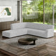 Fullback Support Sectional Sofa Slipcover (Left Chaise), Embrace Collection – Light Grey, interior view 1 | Light Grey