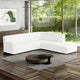 Fullback Support Sectional Sofa Slipcover (Right Chaise), Embrace Collection – Crisp White, interior view 1 | Crisp White