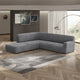 Fullback Support Sectional Sofa Slipcover (Left Chaise), Comfort Collection – Dark Grey, interior view 1 | Dark Grey
