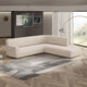 Fullback Support Sectional Sofa Slipcover (Right Chaise), Comfort Collection – Macadamia, interior view 1 | Macadamia