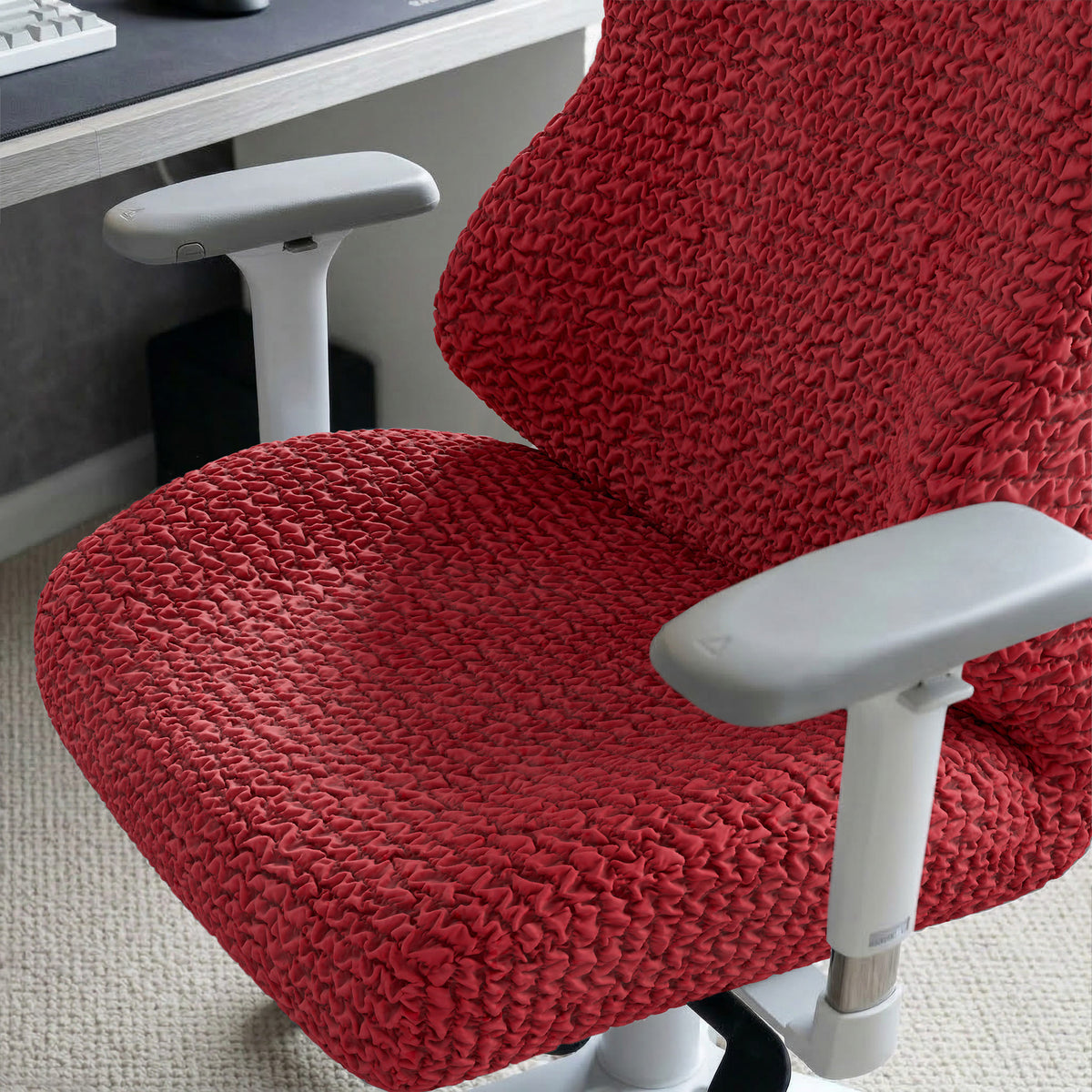 Gaming Chair Slipcover, Comfort Collection – Cherry, interior view 4 | Cherry
