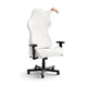 Gaming Chair Slipcover, Comfort Collection – Crisp White, front view | Crisp White