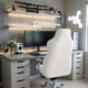 Gaming Chair Slipcover, Comfort Collection – Crisp White, interior view 3 | Crisp White
