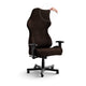 Gaming Chair Slipcover, Comfort Collection – Dark Brown, front view | Dark Brown