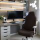 Gaming Chair Slipcover, Comfort Collection – Dark Brown, interior view 1 | Dark Brown