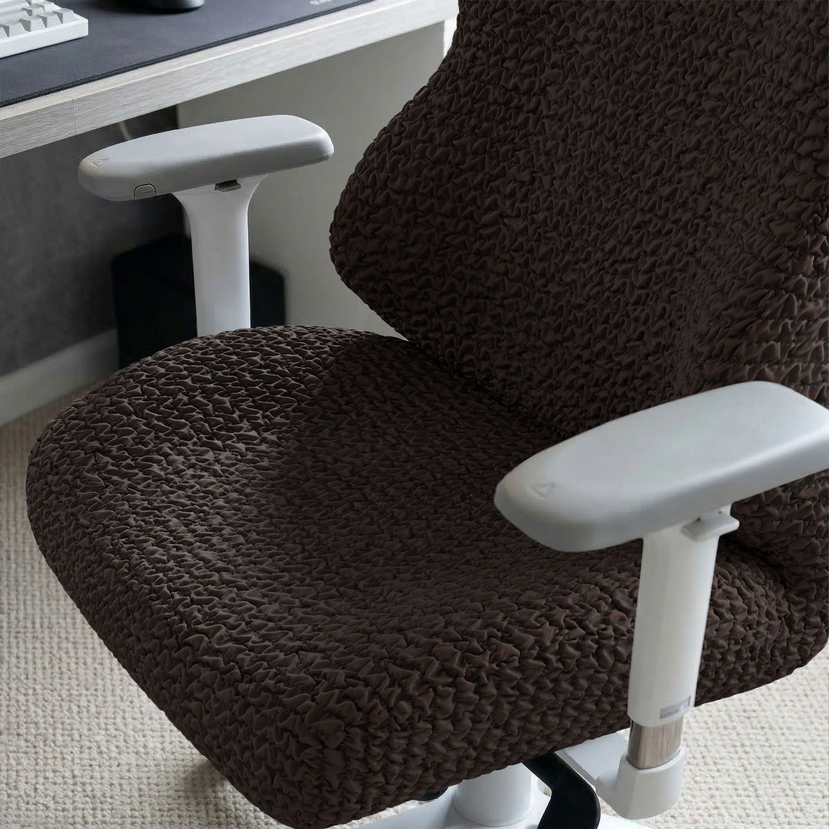 Gaming Chair Slipcover, Comfort Collection – Dark Brown, interior view 4 | Dark Brown
