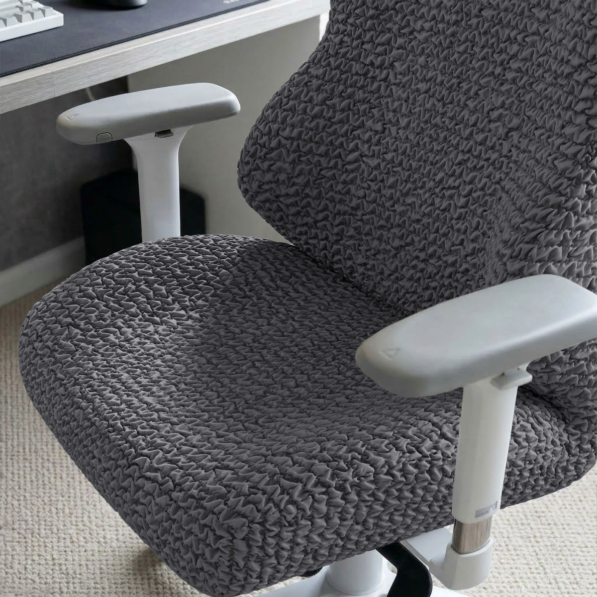 Gaming Chair Slipcover, Comfort Collection – Dark Grey, interior view 4 | Dark Grey