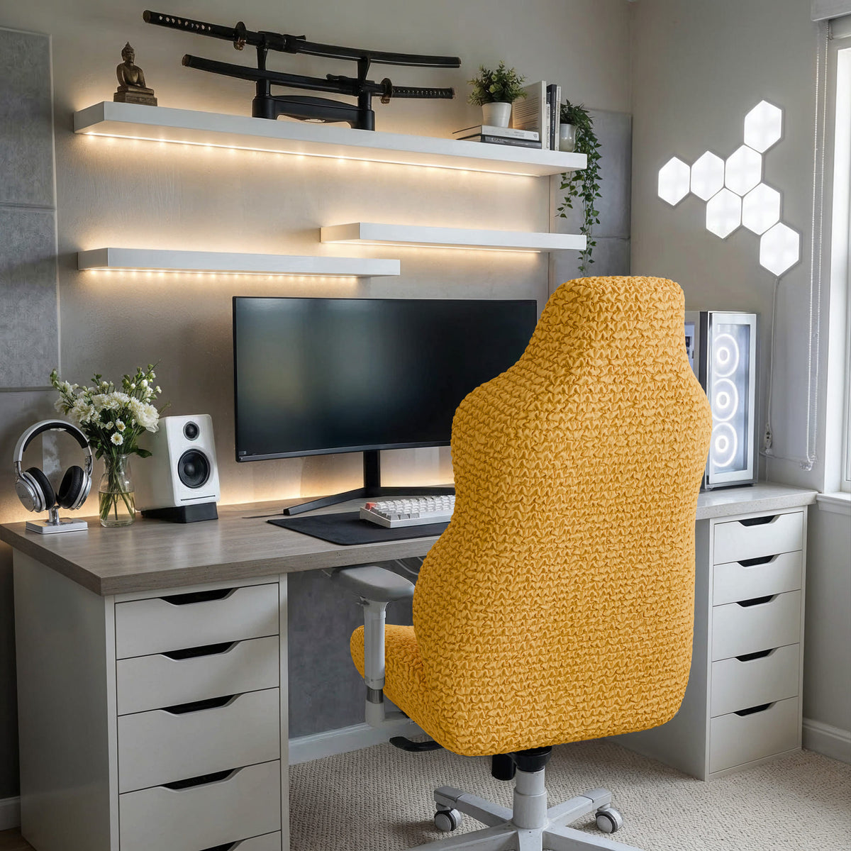 Gaming Chair Slipcover, Comfort Collection – Mango, interior view 3 | Mango