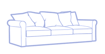 GRONLID 3 SEATER SOFA