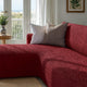 L-Shaped Sofa Slipcover (Left Chaise), Comfort Collection – Burgundy, interior view 3 | Burgundy