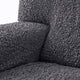 L-Shaped Sofa Slipcover (Left Chaise), Comfort Collection – Dark Grey, detail view | Dark Grey