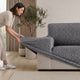 L-Shaped Sofa Slipcover (Left Chaise), Comfort Collection – Dark Grey, installation view | Dark Grey