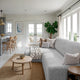 L-Shaped Sofa Slipcover (Left Chaise), Comfort Collection – Light Grey, interior view 2 | Light Grey