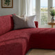 L-Shaped Sofa Slipcover (Right Chaise), Comfort Collection – Burgundy, interior view 3 | Burgundy