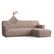 L-Shaped Sofa Slipcover (Right Chaise), Comfort Collection – Soft Taupe, front view | Soft Taupe