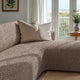 L-Shaped Sofa Slipcover (Right Chaise), Comfort Collection – Soft Taupe, interior view 3 | Soft Taupe
