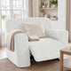 Large Reclining Armchair Slipcover, Embrace Collection – Crisp White, interior view 1 | Crisp White