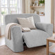 Large Reclining Armchair Slipcover, Embrace Collection – Light Grey, interior view 1 | Light Grey