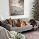 Sofa 3 Seater Slipcover, Comfort Collection – Light Grey, customer photo | Light Grey