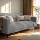 Loveseat 2 Seater Slipcover, Comfort Collection – Ash, interior view 1 | Ash