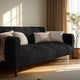 Loveseat 2 Seater Slipcover, Comfort Collection – Black, interior view 1 | Black