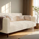 Loveseat 2 Seater Slipcover, Comfort Collection – Cream, interior view 1 | Cream