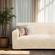 Loveseat 2 Seater Slipcover, Comfort Collection – Cream, interior view 2 | Cream