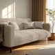 Loveseat 2 Seater Slipcover, Comfort Collection – Macadamia, interior view 1 | Macadamia